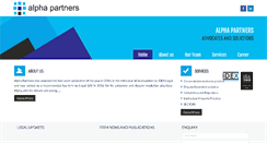 Desktop Screenshot of alpha-partners.org